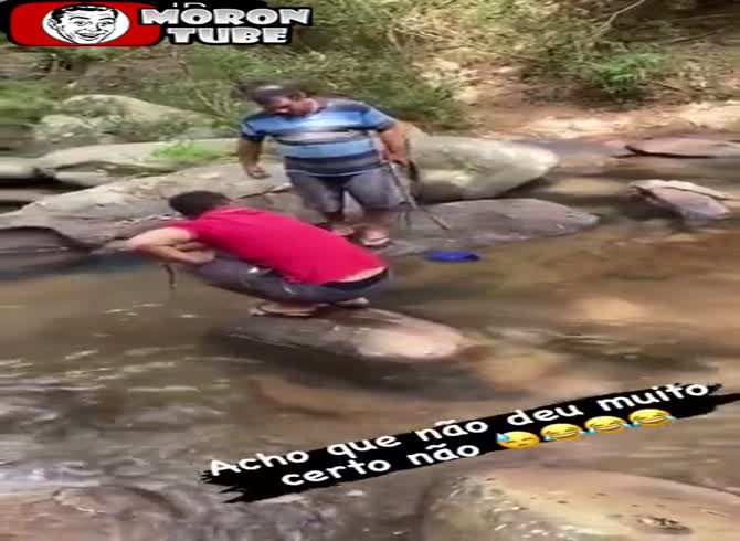 Video :It's not always a smart idea to shoot in the water